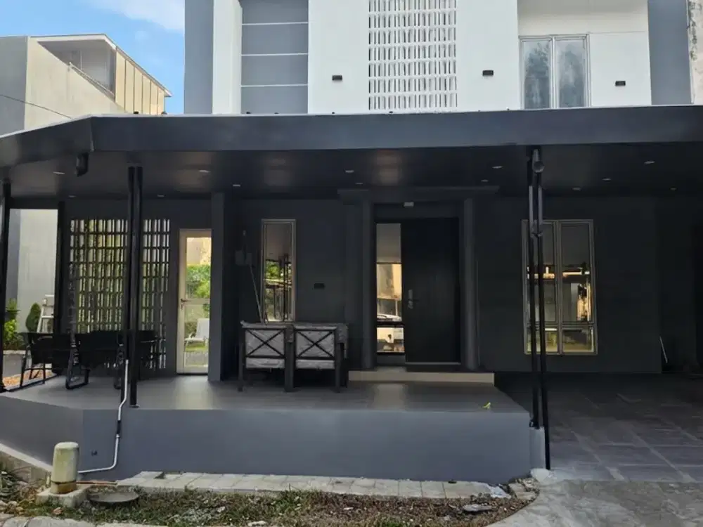 HOUSE FOR SALE CLUSTER AMALFI GADING SERPONG, RUMAH NGANTONG BAWA HOKIE