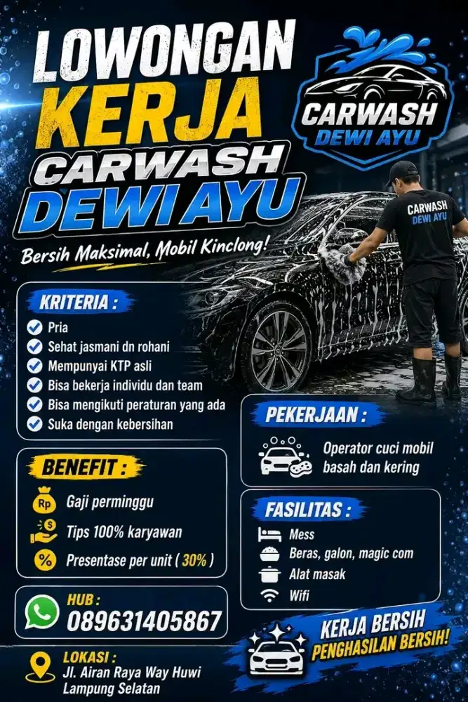 Loker cucian mobil