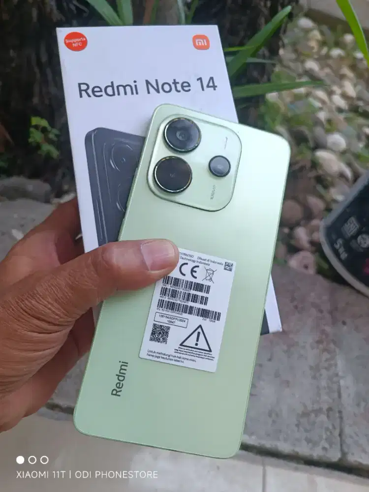 Redmi note 14 8/128 mulus seperti baru dan lengkap pemakaian 7 bulan
