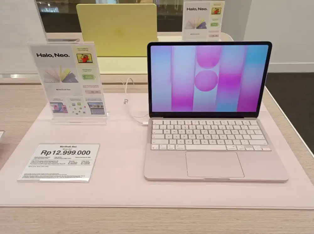 MacBook Neo 256 - 512GB | Homecredit Proses Mudah Dan Cepat