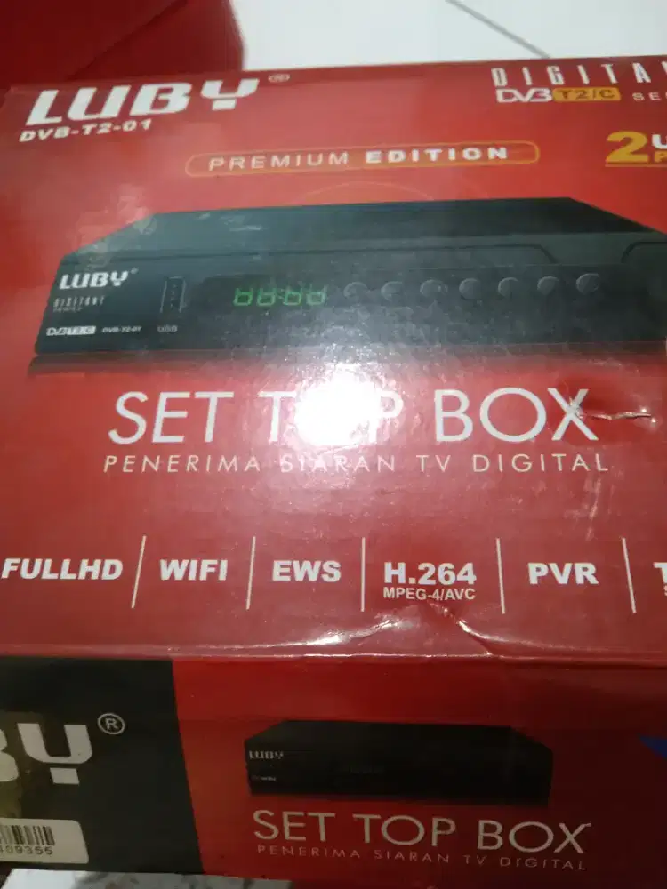 Set top box merek luby