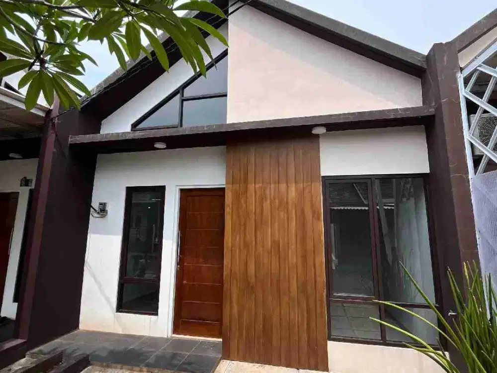 Rumah Siap Huni Dalam Cluster Bebas Banjir Dekat Cibubur