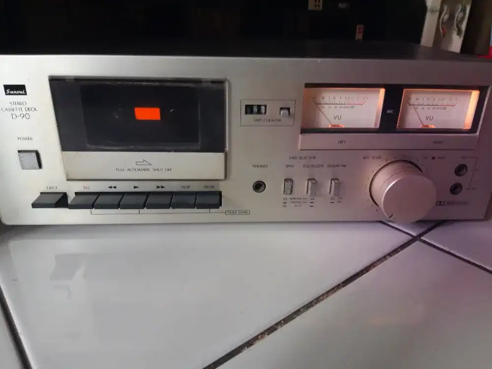 Dijual Tape deck Merk Sansui D-90