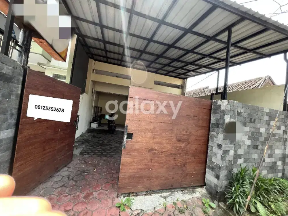 Disewakan RUMAH 2 lt TRUNOJOYO SIDOARJO