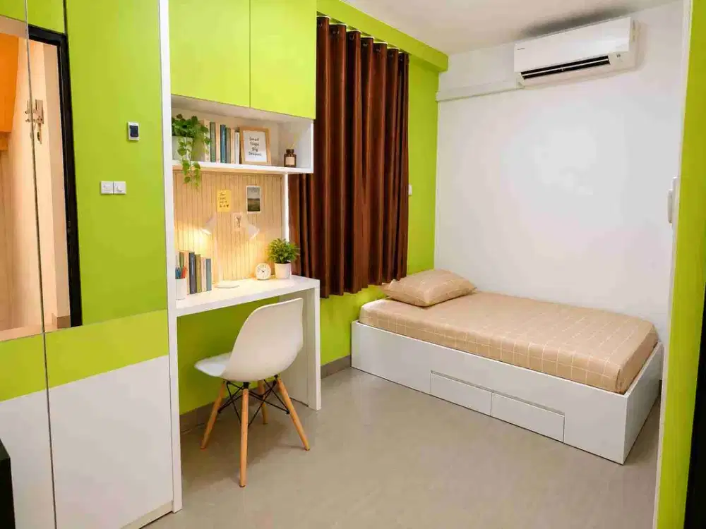Kost Eksklusif 3 Menit ke UI, 10-12 BR, Fasilitas Premium, Desain Cantik, Occupancy Tinggi Terbukti, Free Manajemen, SHM