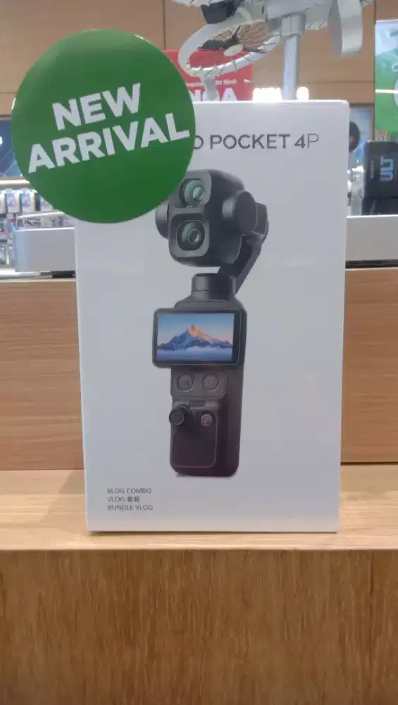 [PROMO CICILAN TANPA DP] DJI Osmo Pocket 4P Vlog Combo