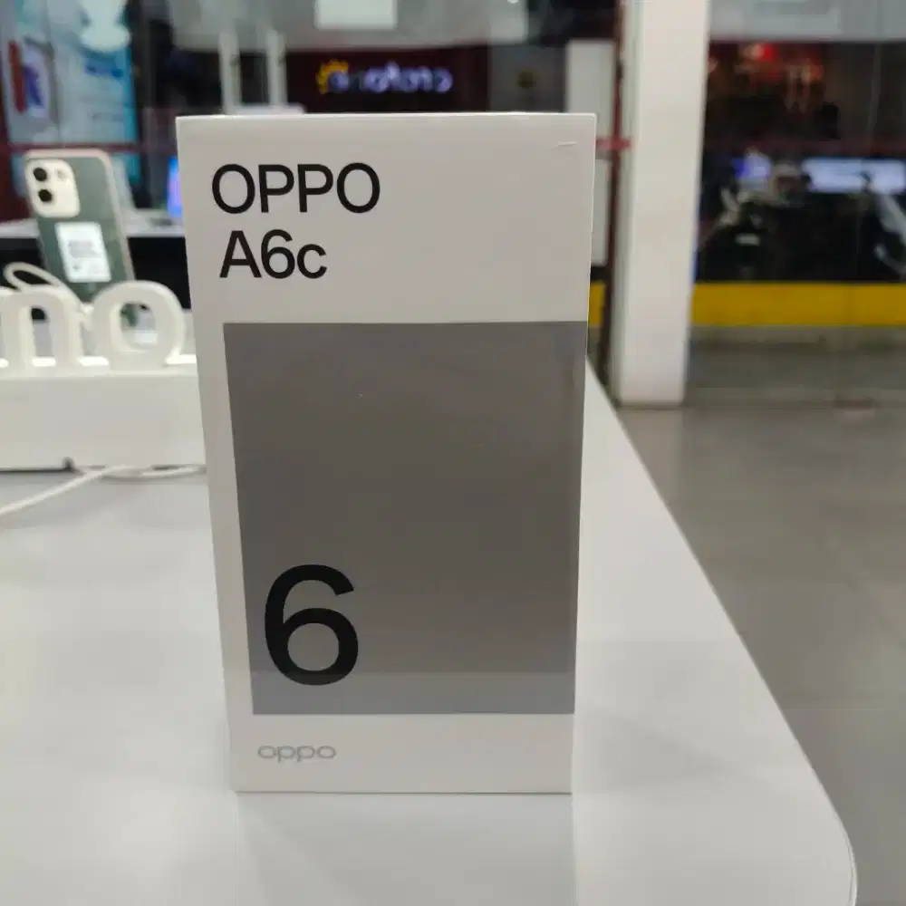 OPPO A6c PROMO CASHBACK DARI HARGA 2,699,000 >> 2,599,000 CASH/KREDIT