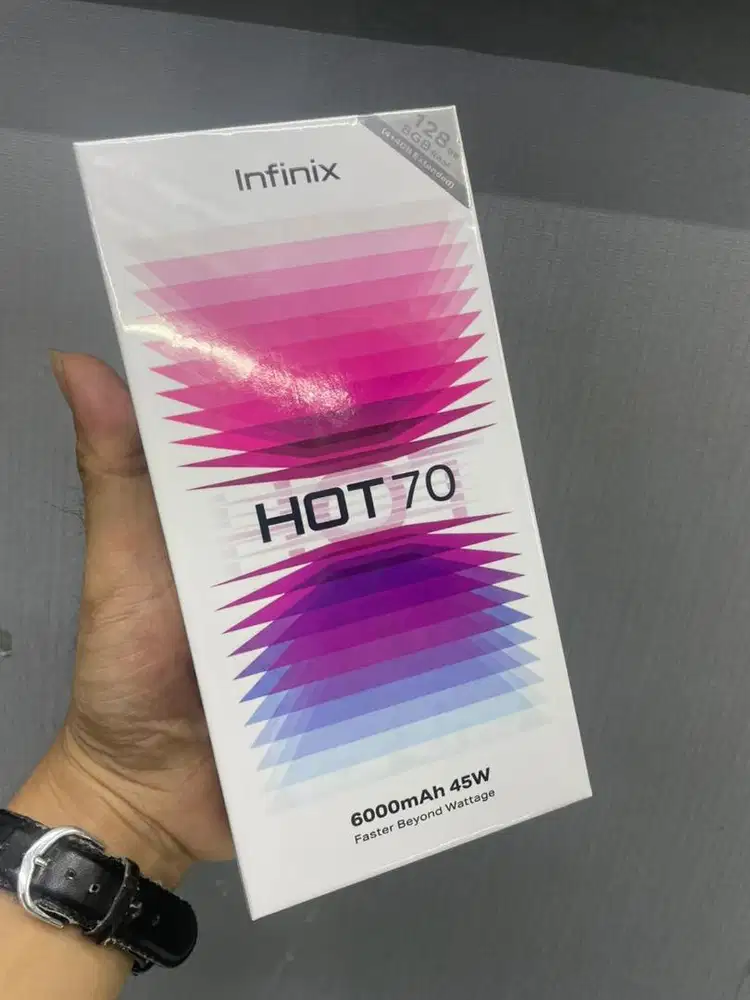 infinix hot 70 4/128GB New Segel