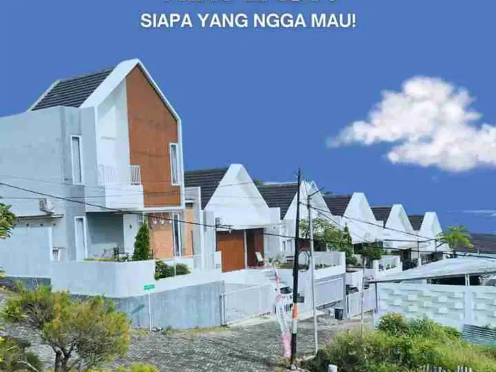 Hunian 2 Lantai Siap Huni View Keindahan Laut