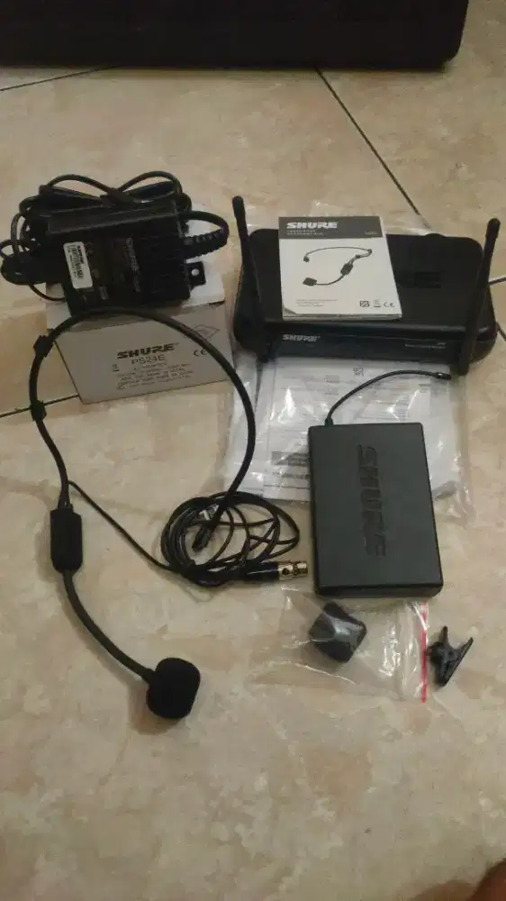 Wirelles shure svx14 bando