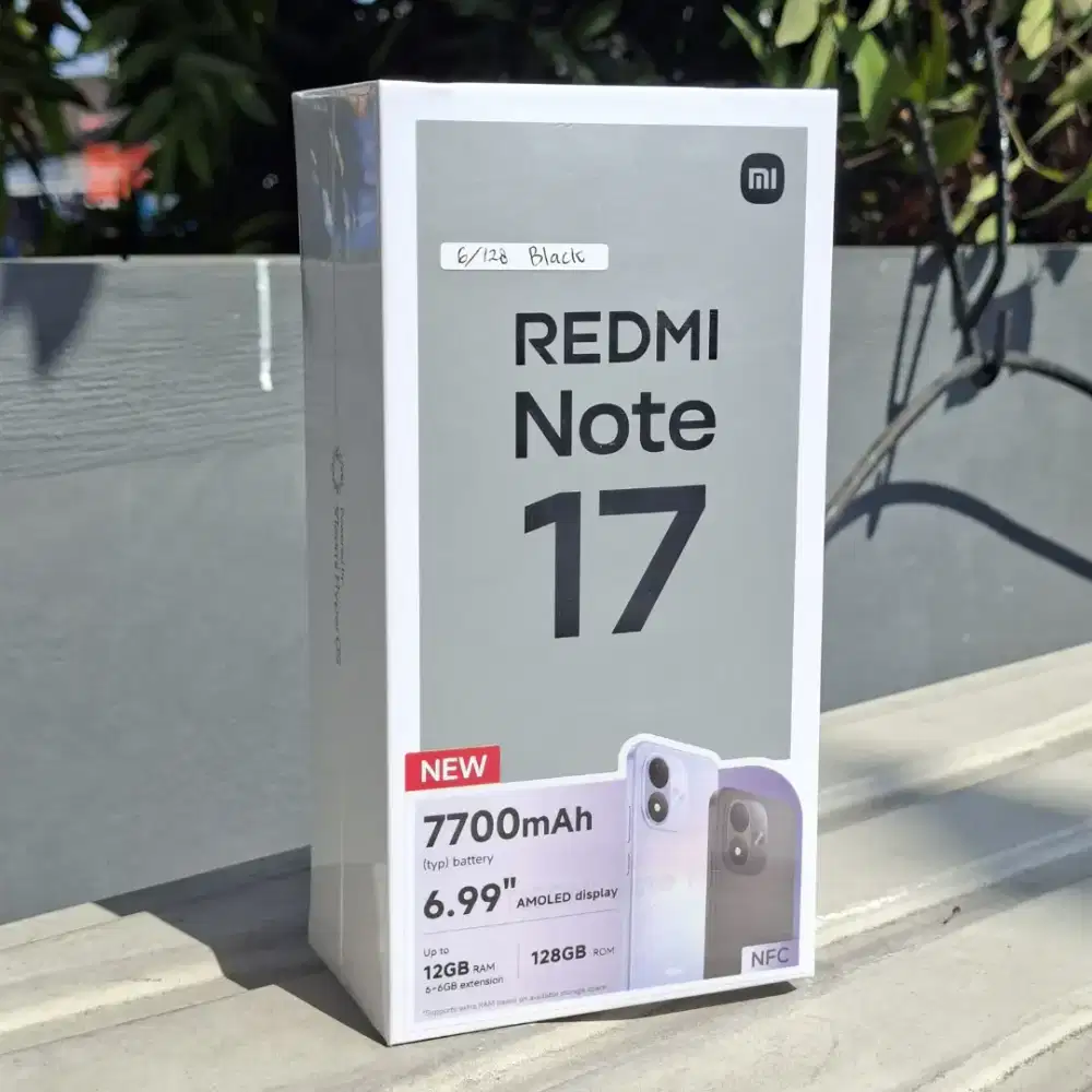 Jual Cepat Redmi Note 17 6/128GB Bergaransi | Stock Terbatas Termurah!