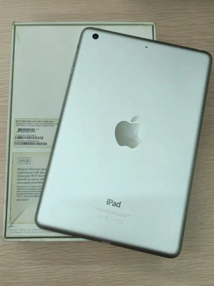 iPad Mini 3 64GB Wifi Only Eks Resmi Digimap Fullset