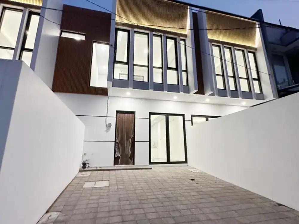 Dijual Rumah Baru Modern Minumalis, Nirwana Eksekutif, hanya ada 2 unit