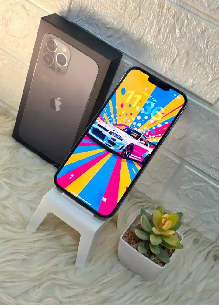 IPhone 13 Pro Max 256Gb iBox Indonesia Resmi Terjamin Hitam