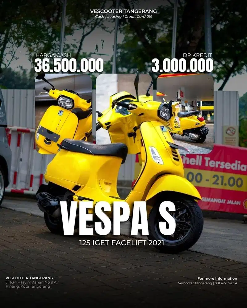 VESPA 125 IGET FACELIFT 2021
