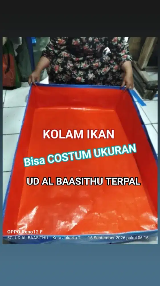 KOLAM IKAN TERPAL