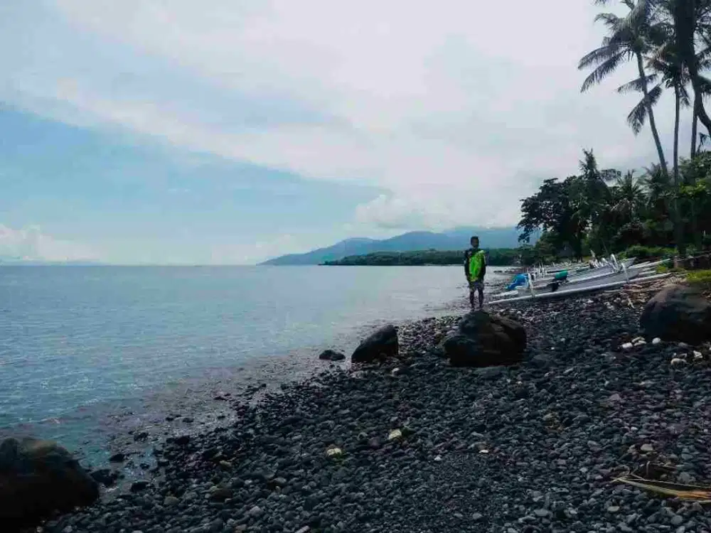 Tanah beach front tulamben karangasem