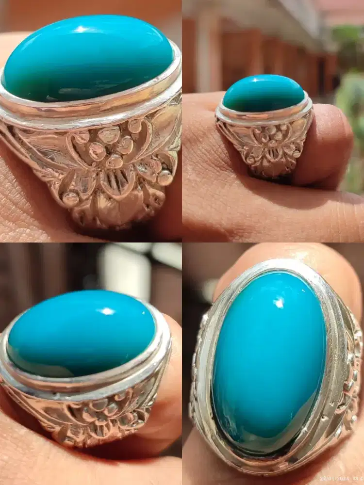 Bacan ring perak