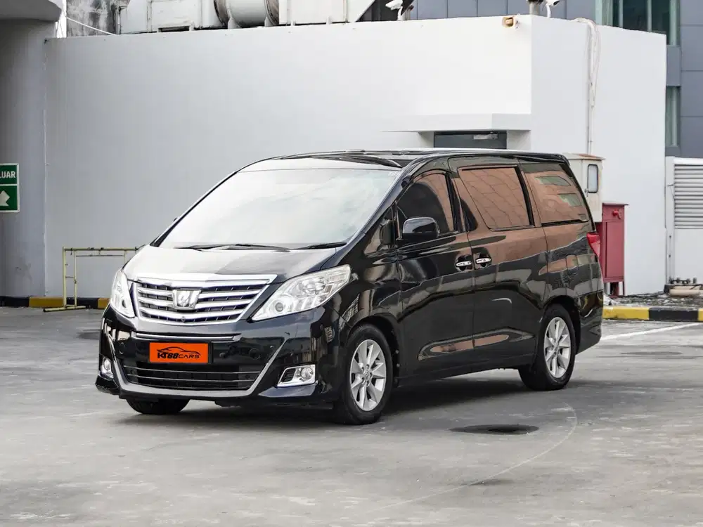 Toyota Alphard 2.4 G Premium Sound 2012 hitam genap