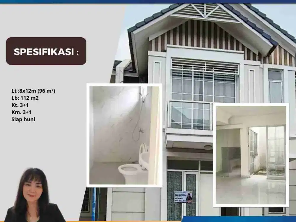 Disewakan Cluster Grandura Type D Lavon Suvarna Cikupa Tangerang