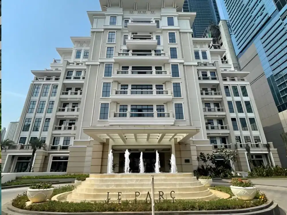 Apartment Le Parc Residence size 192Sqm 3BR MH Thamrin Jakarta Pusat