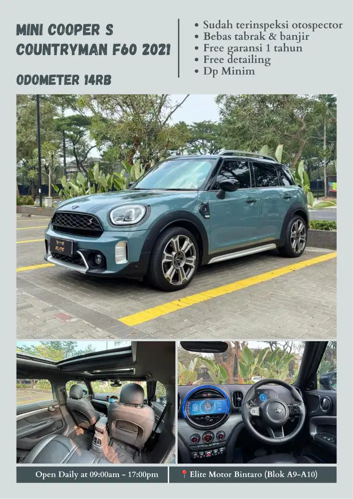 MINI COOPER S COUNTRYMAN F60 2021