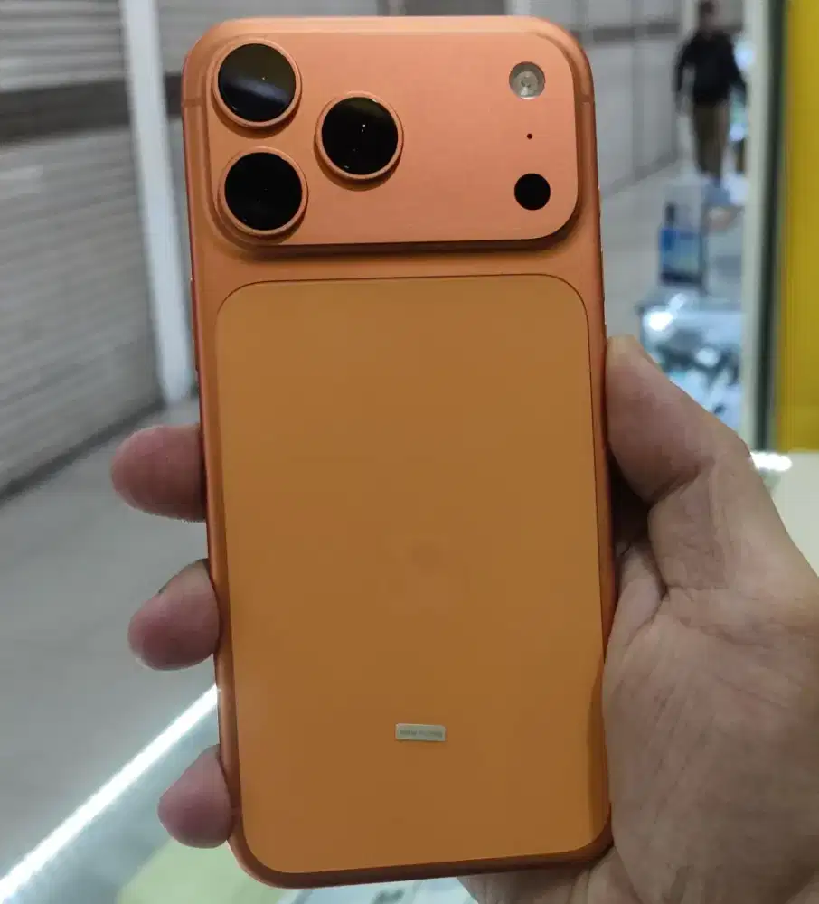 Iphone 17 Pro Max 512GB Orange LIKE NEW BH 96 CC 278 RESMI Okt 2026