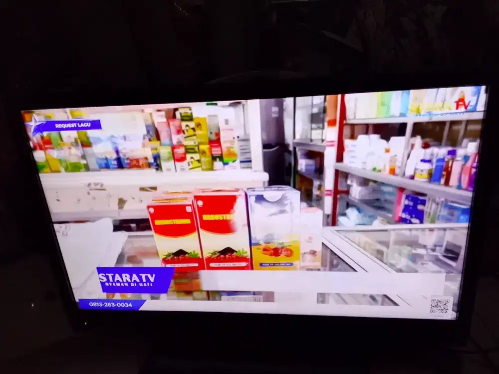 Dijual tv led merek sharp 32 in belon digital menual