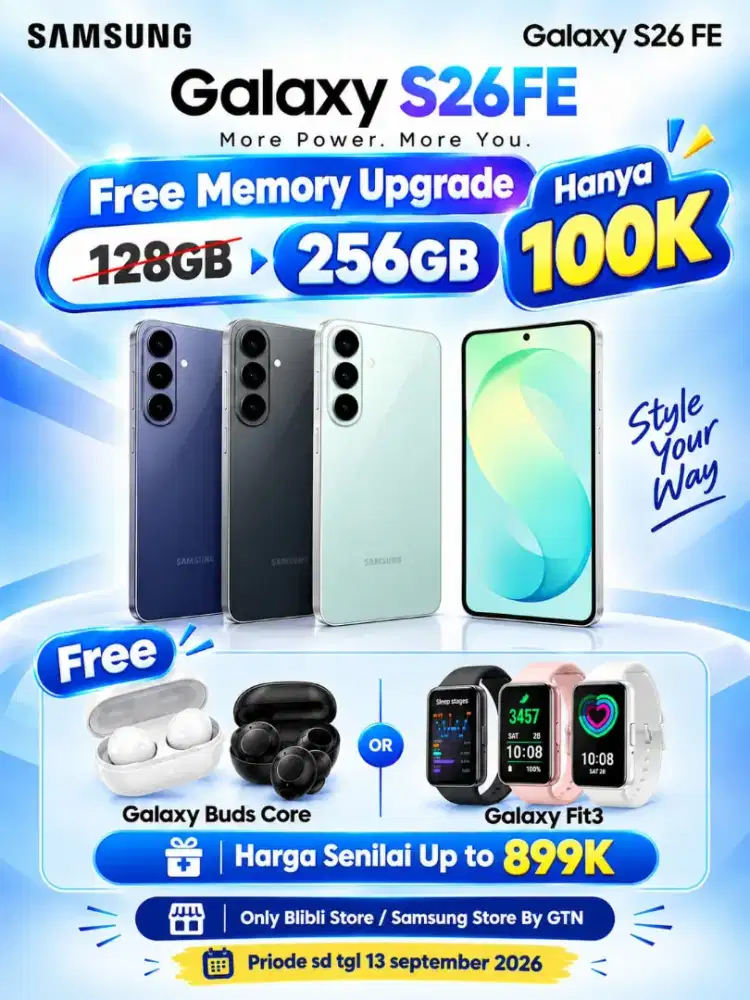 Samsung S26 FE 256GB