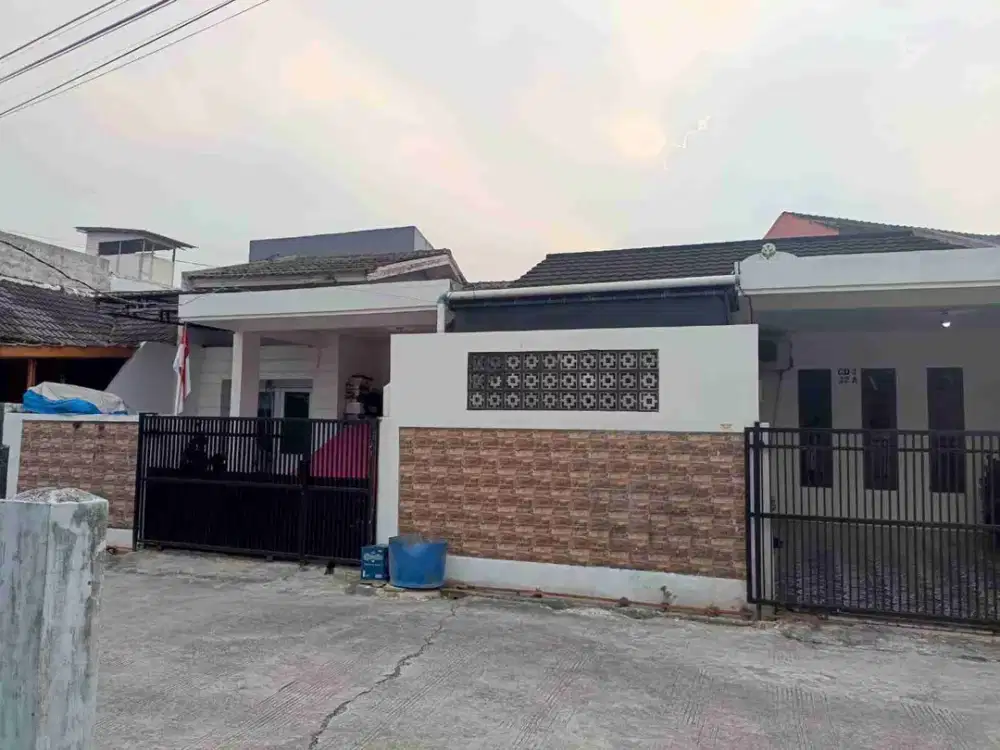 Rumah gandeng dijual cepat lengkap dengan furniturenya dengan harga 1 rumah