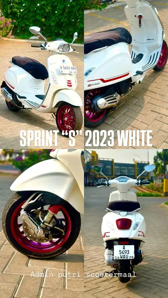 PIAGGIO VESPA SPRINT S 2023 PUTIH