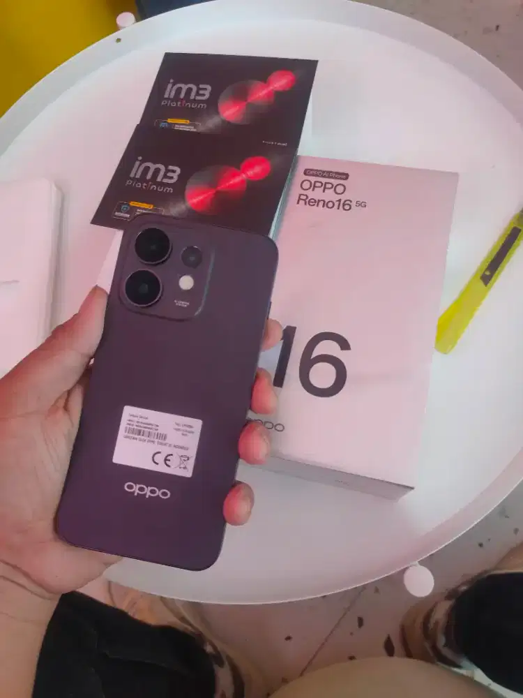 CHASBACK BESAR BESARAN DARI PRODUK OPPO RENO 16 5G 8/256GB + BONUS