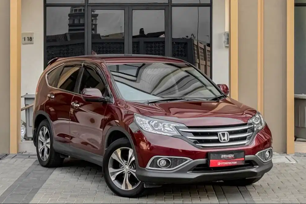 Honda CRV 2.4 Prestige RM3 CR-V 2.4 AT Matic 2013 Merah Tua Metalik.