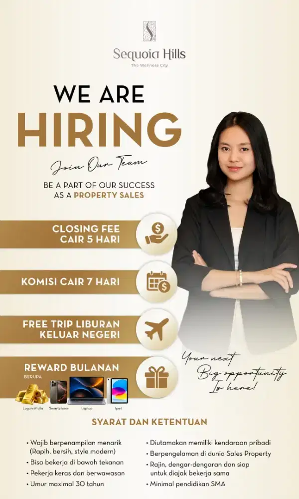 Sales In-house Sentul Dibutuhkan Segera
