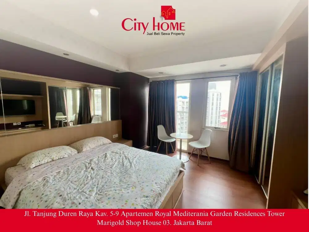 Dijual studio furnished murah