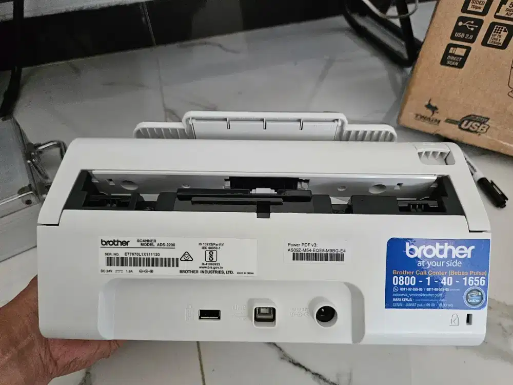 Scanner Brother Ads 2200 not Cannon