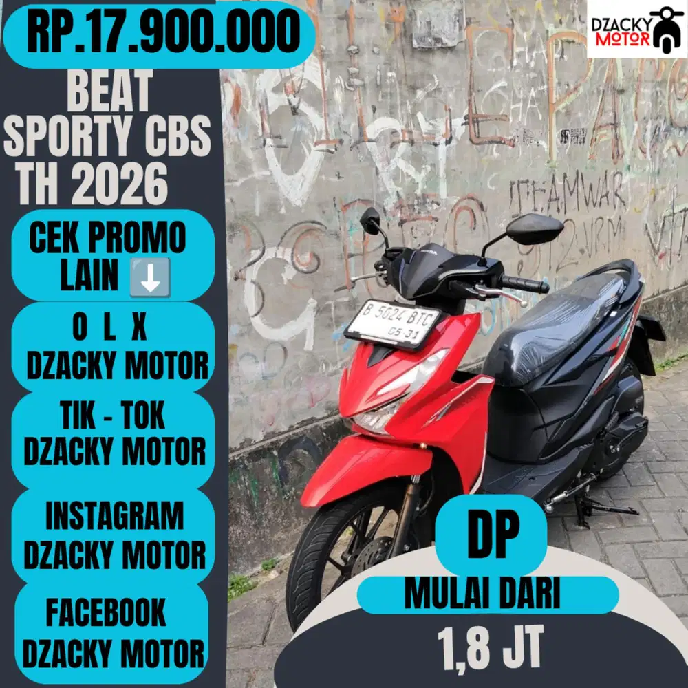 BEAT SPORTY CBS 2026 B 5024 BTC SECOND LIKE NEW