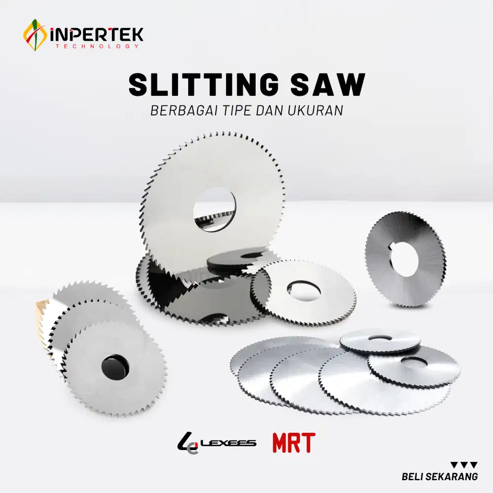 Slittingsaw Mata Gergaji Milling untuk Pemotongan Material