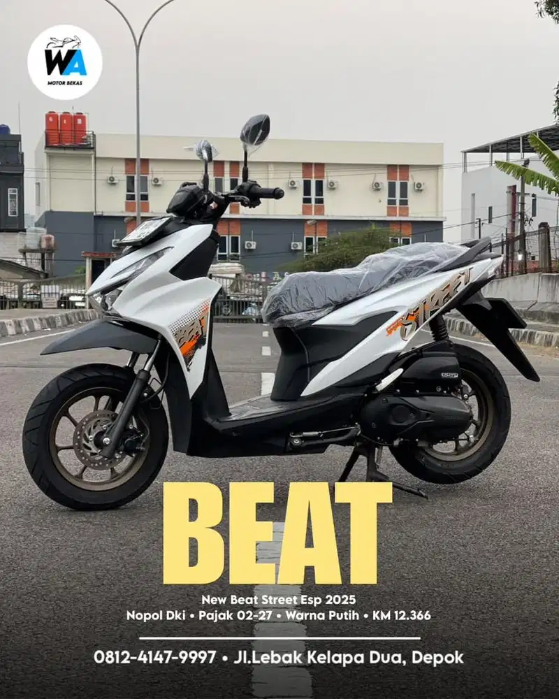 Honda New Beat Street Esp Tahun 2025 Cash/Kredit