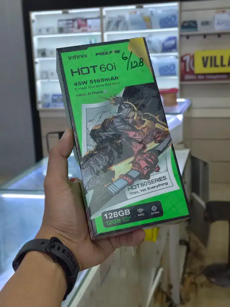 Infinix Hot 60i 6/128GB (new) *Bisa Cod, Fastrespon WA