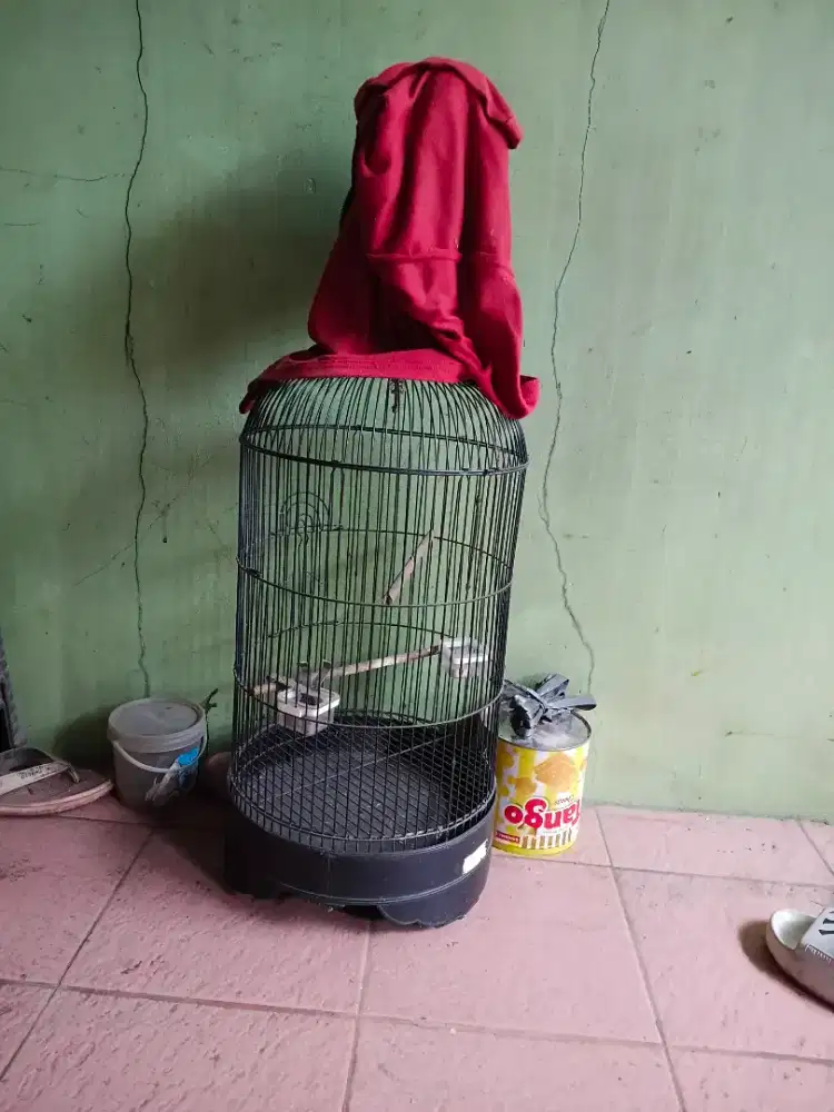 Kandang burung besi
