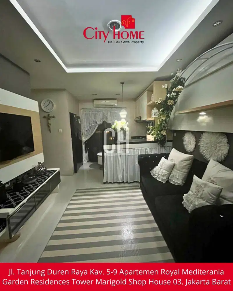 Dijual Apartemen Furnished di Mediterania Garden Residences 2