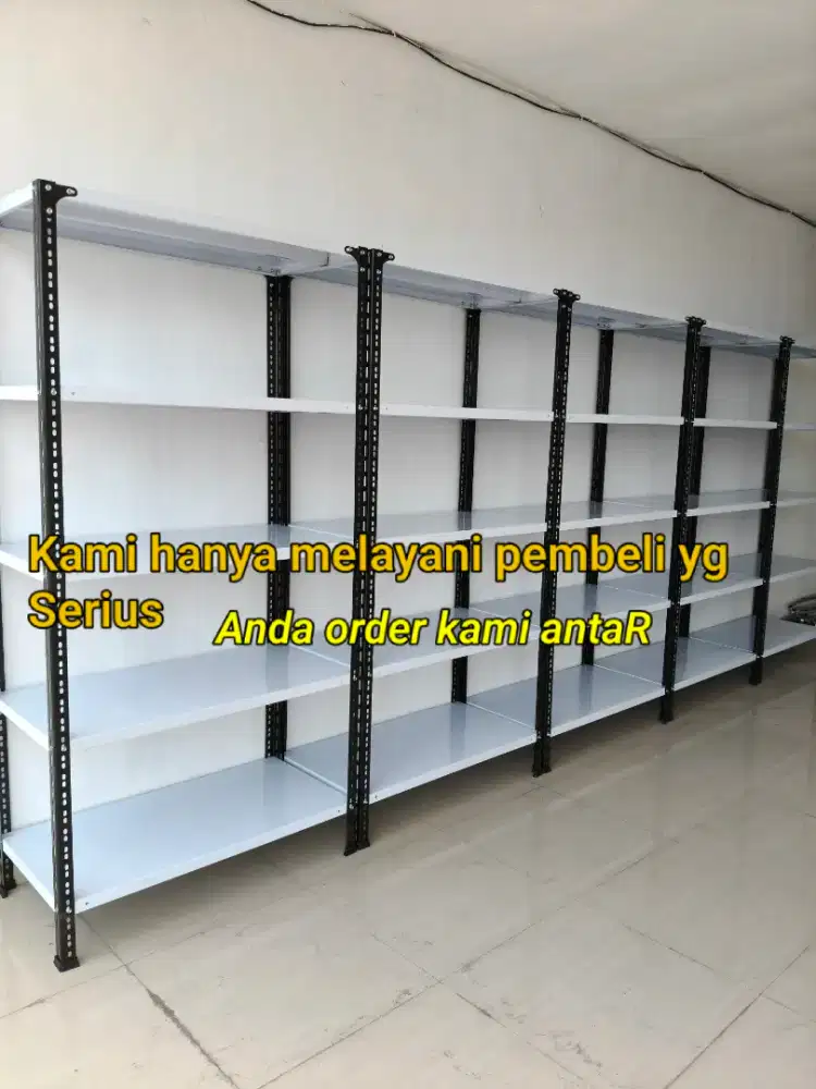 Rak besi arsip ramping ful besi