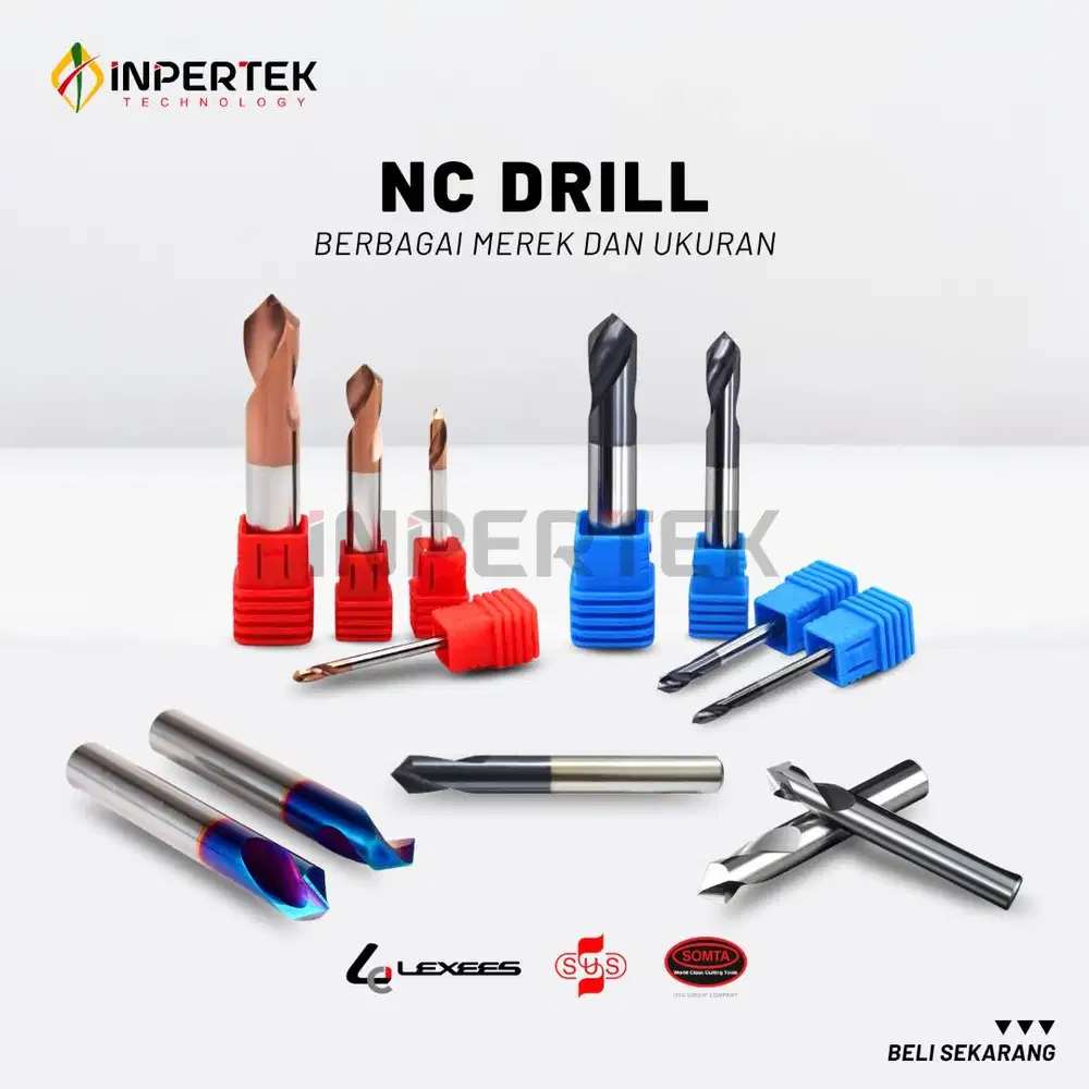 Nc Drill Spot Drill Cutting Tools untuk Kebutuhan Machining