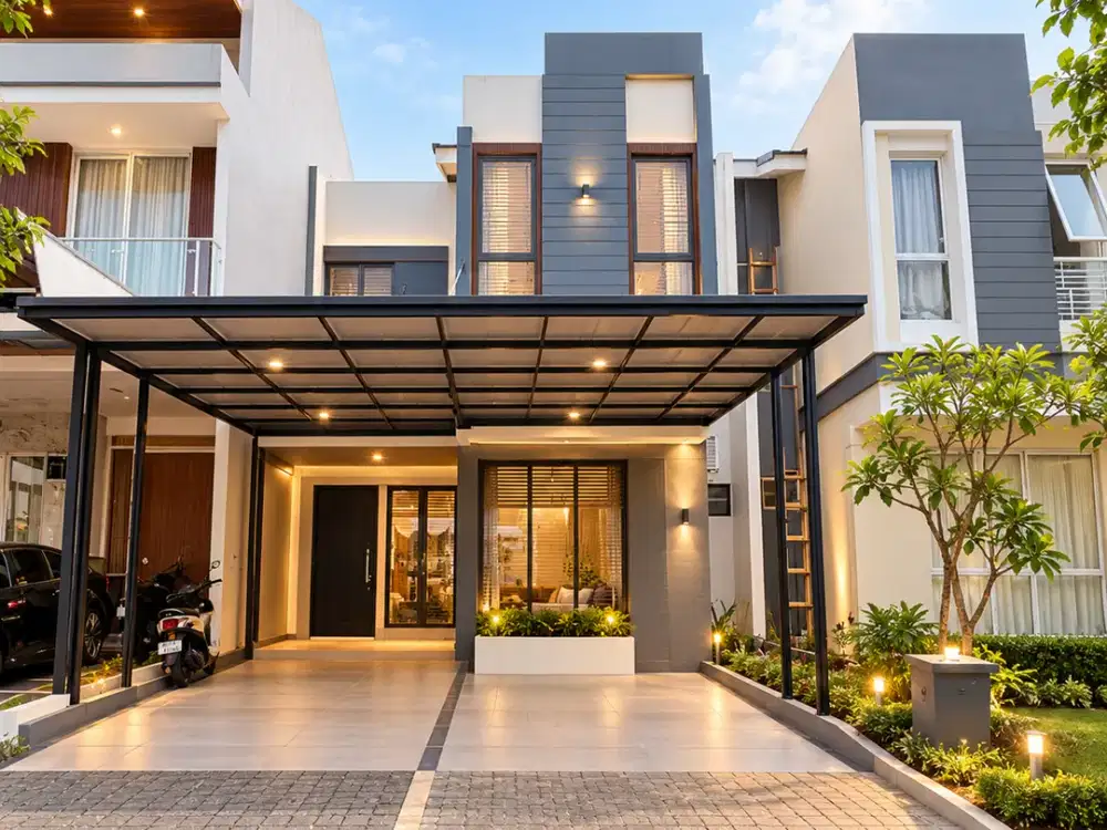 Rumah Minimalis 2 Lantai Siap Huni di The Icon BSD Dekat Mall