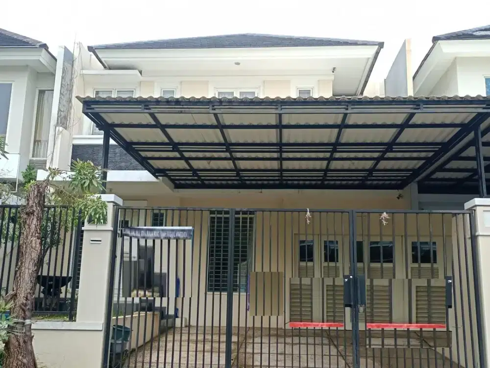 Dijual Rumah Semi Furnish 2Lantai Alam Galaxy Surabaya Barat REV.A1151