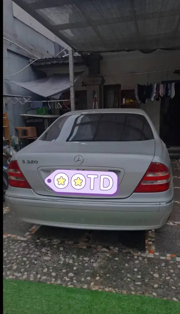 Mercedes Benz S320L A/T Abu abu