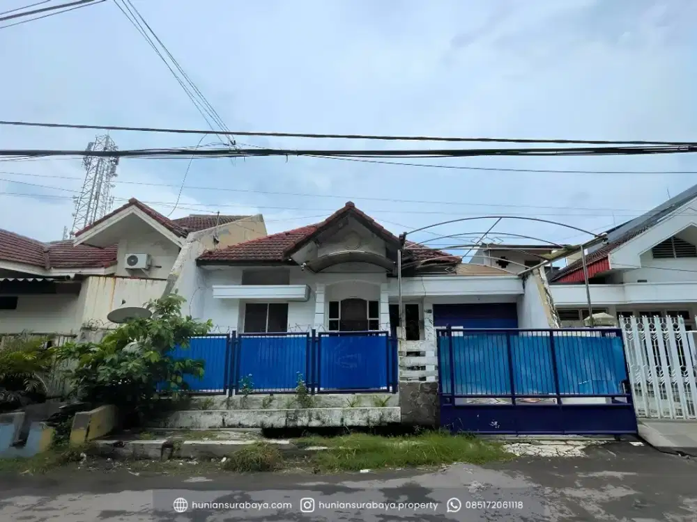 Rumah Strategis Dharmahusada Indah Utara Surabaya Dekat Galaxy Mall SHM