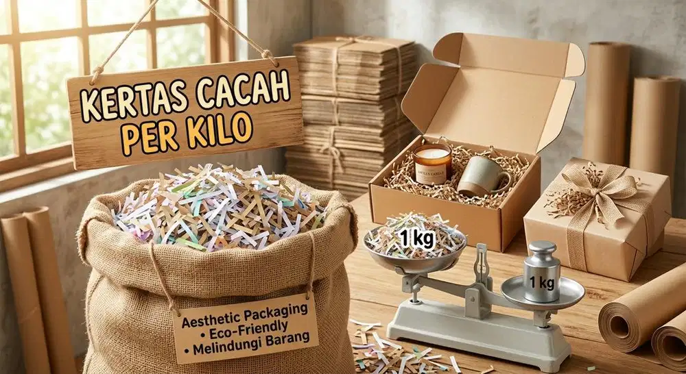 Dijual Kertas Cacah