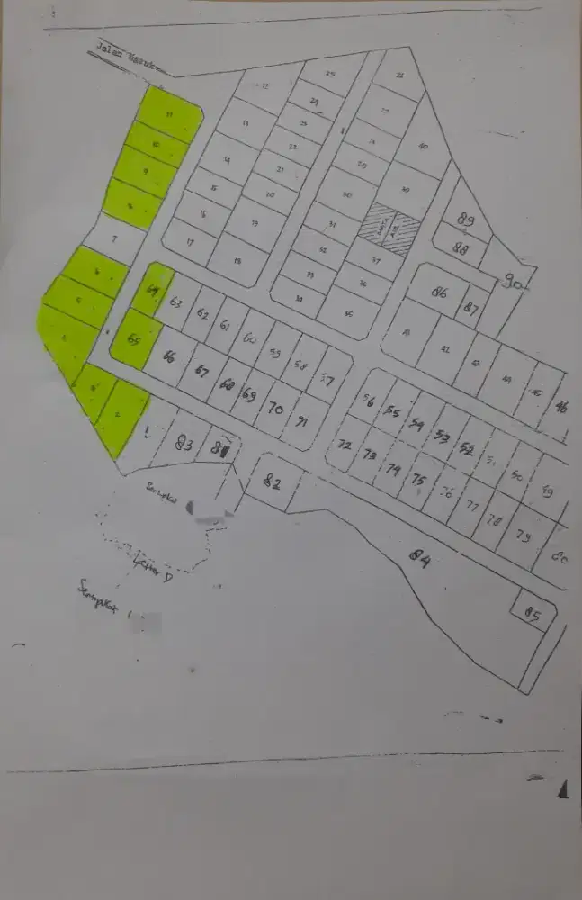 DIJUAL TANAH STRATEGIS SIAP BANGUN